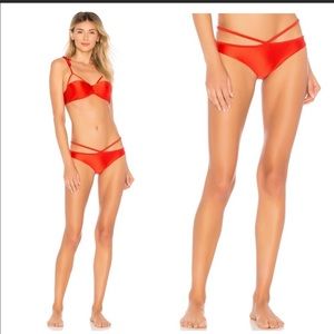 Matching Lovers+ Friends jet setting bikini set!